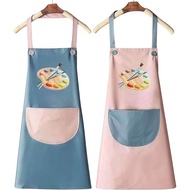 Kids Apron - 2 Pack Painting Apron for Children Toddler Girls, Aprons for Kids Painting Cooking Baki
