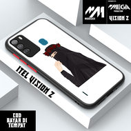 Soft Case 4D ITEL Vision 2 - Casing 4D ITEL Vision 2 Terbaru Megacase [ Hijaberss ] Silikon Hp ITEL 