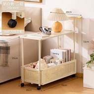 簡約床頭櫃 小型家用超窄床邊櫃 收納櫃 家用床頭櫃 床頭邊幾櫃（平行進口）（快遞送貨上門）