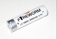 {MPower} Fireworm 18650 3000mAh 3.7V Protected Rechargeable Battery 帶保護板 鋰電池 充電池 - 原裝行貨