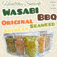 Wasabi Japan Broad Bean Healthy Snack Nut Seasalt Import From Jepun Halal Nuts