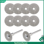 Diamond Cutting Disc 12Pcs/set Circular Disc Rotary Tool For Rotary Tool