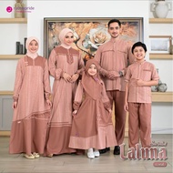 RAUNA LALUNA CORAL Sarimbit Family Eid 2026 Family Set Muslim Gamis Latestkoko Family Matching Outfi