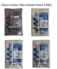 Davco Colour Tiles Cement Grout 3.5KG