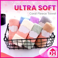 Microfiber Coral Fleece Face Towels Doorgift Ultra Soft Present Absorbent Goodies Gift Hadiah Tuala Muka Kahwin 毛巾伴手礼