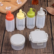 New 1Set Spices Bottle Mini Sauce Bottle Seasoning Box Spice Jar Sauce Squeeze Bottle [rangevoyage1]