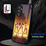 {LL0249} Softcase Glitter Samsung M14 M23 M34 M51 M52 M54 Case Silicone Effect Glass Camera Protecto