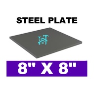STEEL PLATE BASE PLATE THICK 8 X 8 INCHES