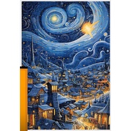 Starry Sky 1000-piece puzzle set 75x50 cm, 1000-piece Jigsaw puzzle 1000 pieces