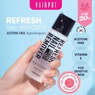 【Vainpot-SG】 WithShyan REFRESH Acetone-Free Nail Polish Remover with Vitamin E - 100ml