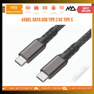 USB Type C to Type C Fast Charging Data Cable 6A 66W 1M Type C Cable/