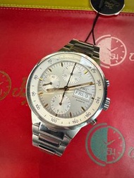 🌈🌈新返貨啦🌈🌈🧡🧡IWC GST IW370713😎😎🩶全鋼款式🩶💛原裝銀面金字釘💛39mm 自動機芯 連原裝鋼帶🩶🩶狀態一流 淨錶👍🏻👍🏻BW2739（旺角洗衣街店）