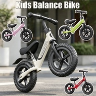 Kids Balance Bike Shock-absorbing Fall-proof No Pedals Suitable for 1-6 Year Olds Outdoor Riding Toy