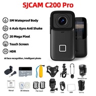 Orig SJCAM C200 Pro Sports Action Camera 4K 30FPS with 1.3" HD Touch Screen Anti Shake Waterproof