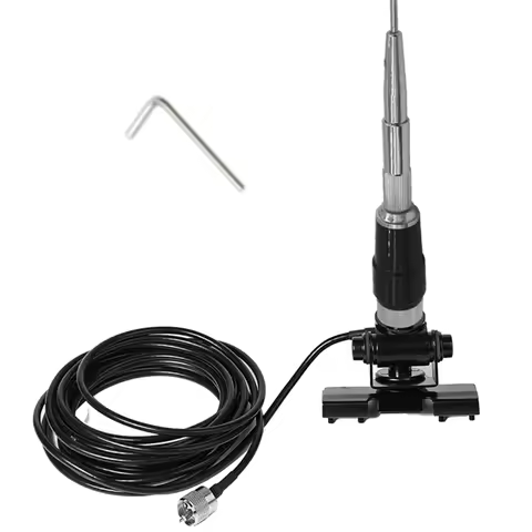 27MHZ CB Radio Antenna BNC Male PL259 Forfor ICOM IC-V8 Kenwood TK100 Motorola HT440 HT90 CB Walkie 
