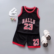 Sports Children suit 2pcs Set Sleeveless