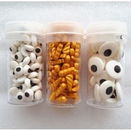 Unicorn eyes sugar decoration cake cookies halloween sprinkles edible / 独角兽装饰眼睛可食 / gula mata hiasan