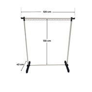 Sào phơi quần áo inox lắp ghép F25 Vininox