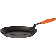 Lodge Manufacturing Company carbon steel skillet, Black/Orange, 12-Inch, CRS12HH61