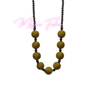Fashion Necklace Hijab Necklace/ Ethnic Necklace/ Handmade Necklace/ Unique Mote Balls Necklace/ Nec