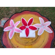 Bunga Telur Kawat Bulu (2 tone)