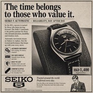 精工SEIKO 5 7009-3140 70s Automatic自動機械錶 Oyster