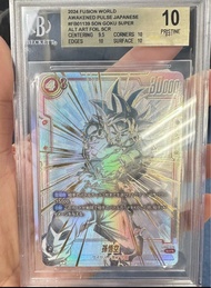 ［BGS金10］ 龍珠TCG龍珠卡牌融合世界 Dragonball card game Fusion World DBCG 日版FB01-139 鐳射悟空 孫悟空 BGS金10極 致收藏鑑定卡評級卡 