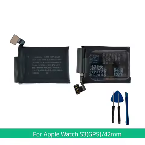 Replacement Battery For Apple Watch Series SE 3 4 5 6 7 8 iWatch S1 S2 S3 S4 S5 S6 S7 S8 GPS LTE 40/