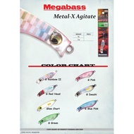 MEGABASS fishing lure METAL-X AGITATE SINKING METALJIG