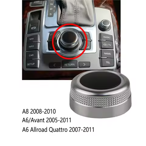 4F0919069 MMI Multi Media Rotary Knob Main Menu Switch Cover For Audi A6/Avant/Allroad Quattro C6 20