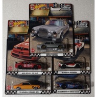 SALE Hot wheels Premium Boulevard 2022 Mercedes 300SEL Toyota Supra Alfa Romeo Holden Monaro Corvett