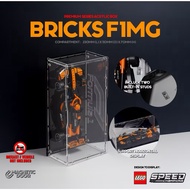 BRICKS F1 MG FAST SHIPPING Acrylic Display Die-cast Car Model Display.