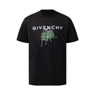 Giv given given Givench * Givench given g Home Green Chain Lock Half Sleeve tee GVC 23SS 4G Lock Pri