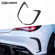 Carbon Fiber F Style Rear Bumper Air Vent  Trims Body Kits for Benz W117 CLA CLA250 CLA260 CLA45 AMG
