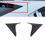 flightcar For Honda Vezel HR-V HRV 2021 2022 2023 Carbon Fiber Rear Window Triangle Cover Trim Decoration Exterior Accessories Car Styling