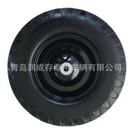 Tire Trolley PU Inch Tool Cart Tire 16x400-816 Polyurethane Wheel Metal Foam Tire V0GP