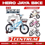 CENTRUM 317 Children's Bike Size 12 16 & 18 Inch Boys and Girls Bike Aluminum Rims Basket