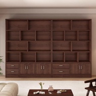 Display Cabinet Feeling Storage Floor-standing Goods Shelf Cabinet Multi-Layer Cabinet Trophy Backgr