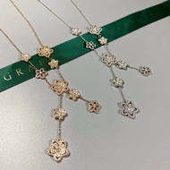 ((Top Version) Tassel Flower Necklace Female Girlfriends Sisters Same Gift