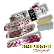 STRIPING BODY STICKER BODY SET HONDA C50 C70 C90 PISPOT