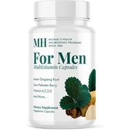 MICHAEL'S Naturopathic Programs for Men ? 90 Vegetarian Capsules ? Daily Multivitamin ? Includes Sup
