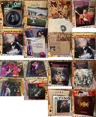 LD $100 8隻JIMI HENDRIX STING YNGWIE MALMSTEEN STEVE GADD STEVE HOWE LARRY CARLTON WHITESNAKE MSG CEL