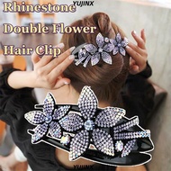 YUJINX Rhinestone Women Hair Dovetail Clip Flexible