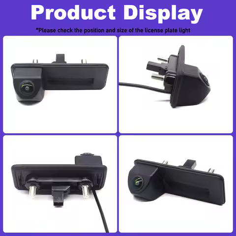 Rear View Camera For Audi A1 A4L Q3 Q5 S5 A8L 2011~2015 Fisheye Lens HD Night Vision Car Trunk Handl