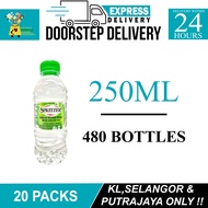 SPRITZER MINERAL WATER - 250ML X 24 BOTTLES (480 BOTTLES)