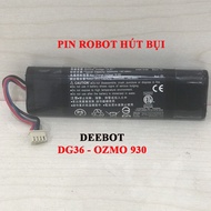 Pin robot hút bụi Ecovacs Deebot DG36 Ozmo 930. Hàng chính hãng dung lượng 3200mAh