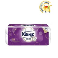 Kleenex Ultra Soft Toilet Tissue 3ply (10 Rolls)