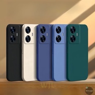 Case Realme C55 Simple candy color silicone mobile phone soft case YT