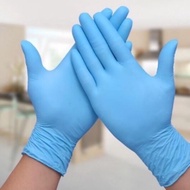 Nitrile Disposable Hand Gloves Stocks