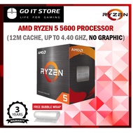 AMD Ryzen 5 5600/ 5600G/ 5600X AM4 Socket Desktop Processor